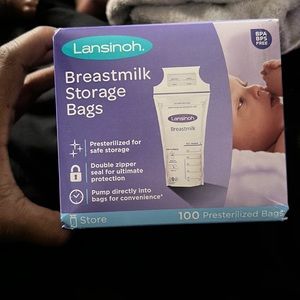 Breast milk storage Bags